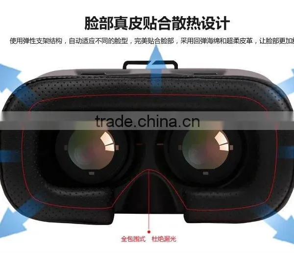 Top Sale VR BOX Version 3D Glasses Virtual Reality 3D VR Glasses For 3.5 - 6.0 Inch Smartphone For IPhone 6/6s TB-0165 photo-4