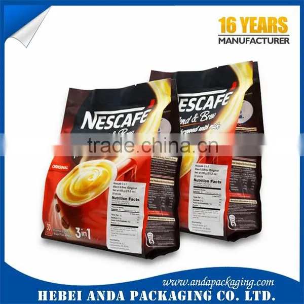 Laminated Aluminum Foil Coffee Bags/Coffee Bag With Valve and Zipper photo-4