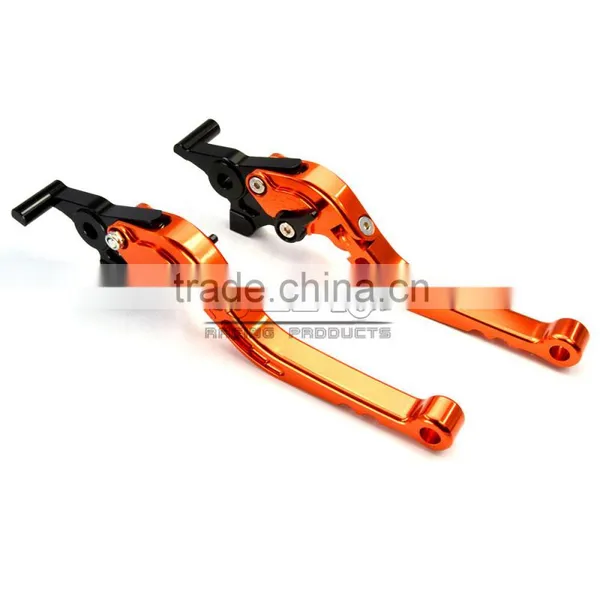 BJ-LS-009 Customized CNC Adjustable Folding Aluminum Materials Motorcycle Brake and Clutch Lever for Kawasaki Z800/E Version photo-2