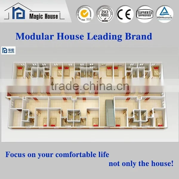 SABS Testing Modern House Design/light Steel Prefabricated Apartment in Saudi Arabia photo-4