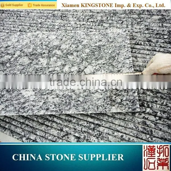 China Spray White White Wave Granite(own Quarry) for Construct Decoration photo-3
