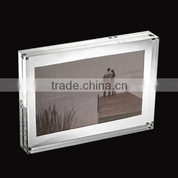 Customized Rectangle Magnetic Acrylic Photo Frame for Picture photo-4