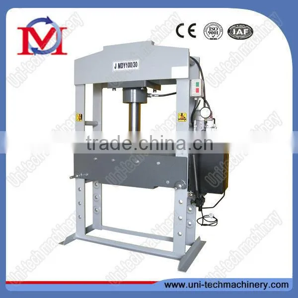Power operated hydraulic press with 100ton/50ton