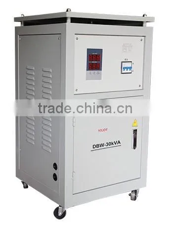 Input voltage and output voltage 220V single phase guard servo motor compensated voltage stabilizer