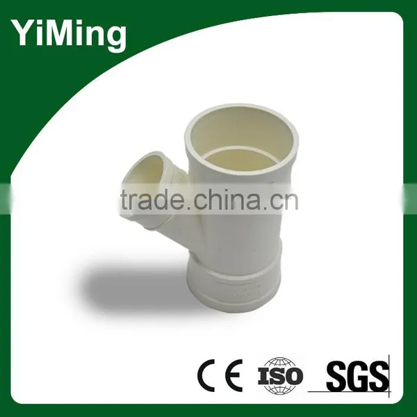 YiMing Pvc 45 Degree y Tee for Pvc Pipe Fittings photo-5