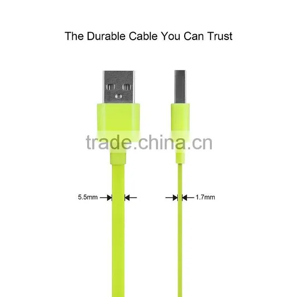 Jabees Branded Colorful Durable Fast Charging Double Sided Usb Cable photo-4