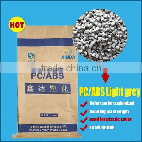 Halogen-free Flame Retardant V0 Abs+pc Plastic Raw Material for Extrusion photo-2