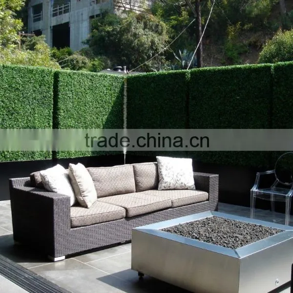 Artificial Plastic Boxwood Hedge Artificial Boxwood Wall Artificial Green Wall photo-5
