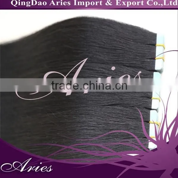 Factory Wholesale Raw Unprocessed Human Hair Extension Stick Tape Hair Extension photo-3