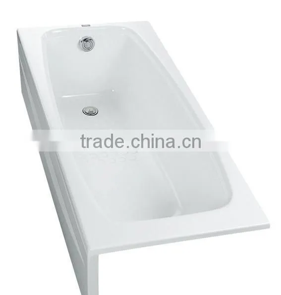 1700mm Clear Acrylic Classical Bathtub photo-3