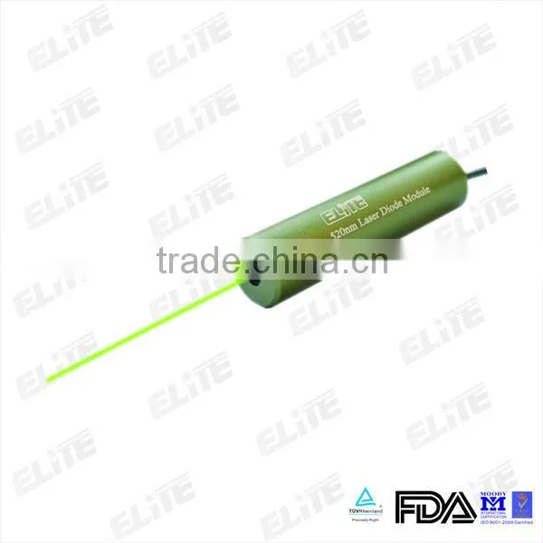 Industrial green 520nm laser diode module for positioning, marking