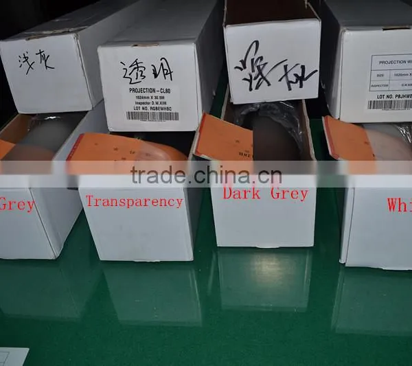 GreenTouch High Contrast Black Rear Projection Film for Window Shop Display