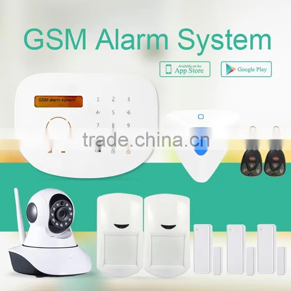 High Quality Wireless Fire Alarm System Work With Smoke Detector & Wireless Alarm System Home Alarm System photo-6
