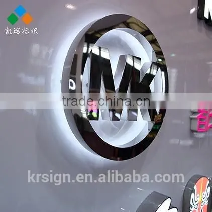 Decorative LED Illuminated Halo Shop Sign Backlit Channel Letter photo-6