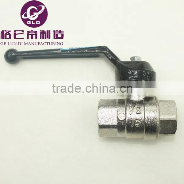 GLD New Unique 1/4" PEX Brass Ball Valve Full Port Crimp Shut-off Valves for PEX Tubing For Sale photo-2