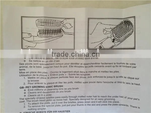 Pet Ionic Cleaning Brush Pet Groom photo-4