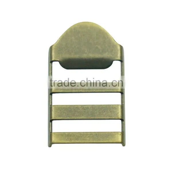 Eco-friendly Metal Iron 20mm Antique Ladder Lock Buckle for Strap