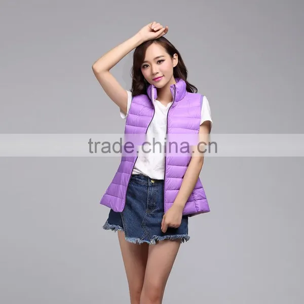 Women's Winter Padded Latest Waistcoat for Women Design photo-3