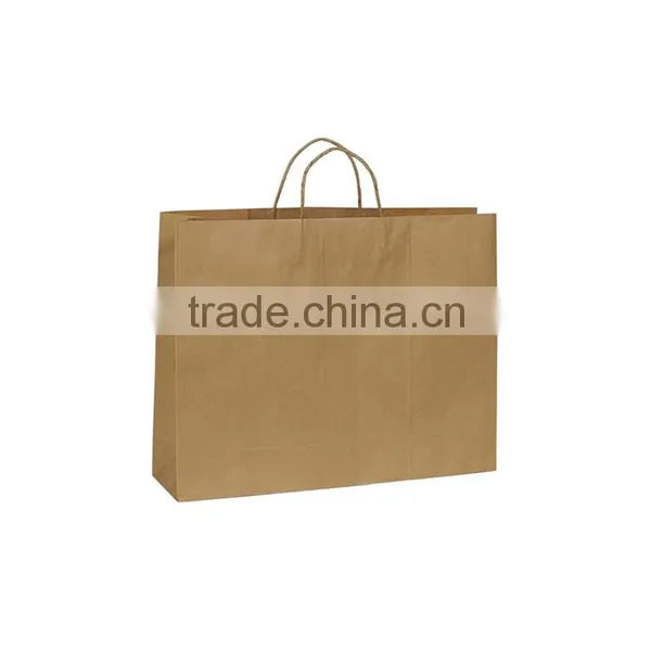 Luxury Eco-friendly Kraft Paper Gift Paper Shopping Bag photo-2