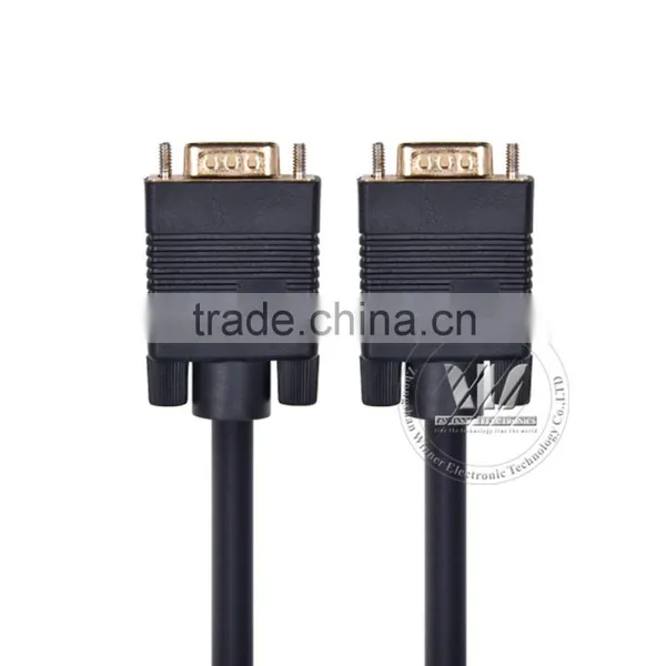 Gold Plated HD 15 M/M 3+4 VGA Monitor Cable With Ferrites 6 Feet, 100% Bare Copper photo-3