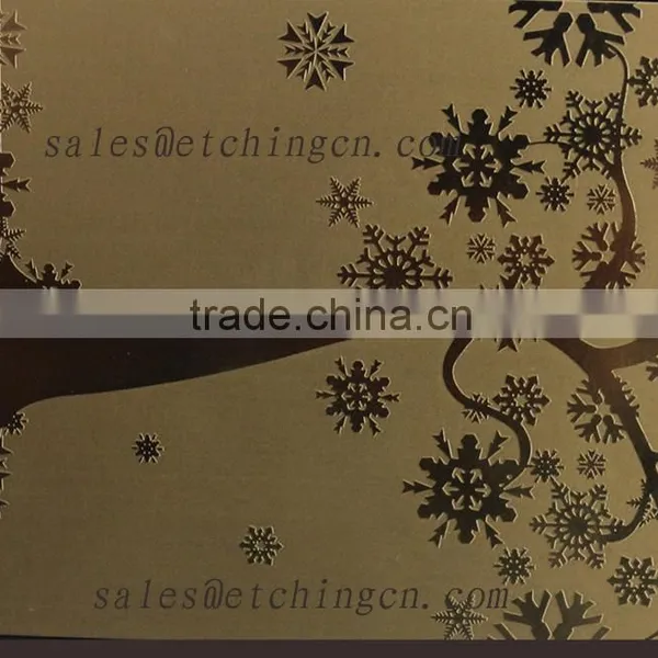 OEM Factory Price Photo Etch Products, Etched Metal Photo Gifts, Metal Christmas Gifts photo-2