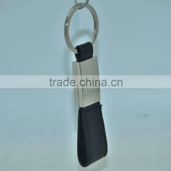 Promotion High Quality Leather Keychain/keyring photo-3