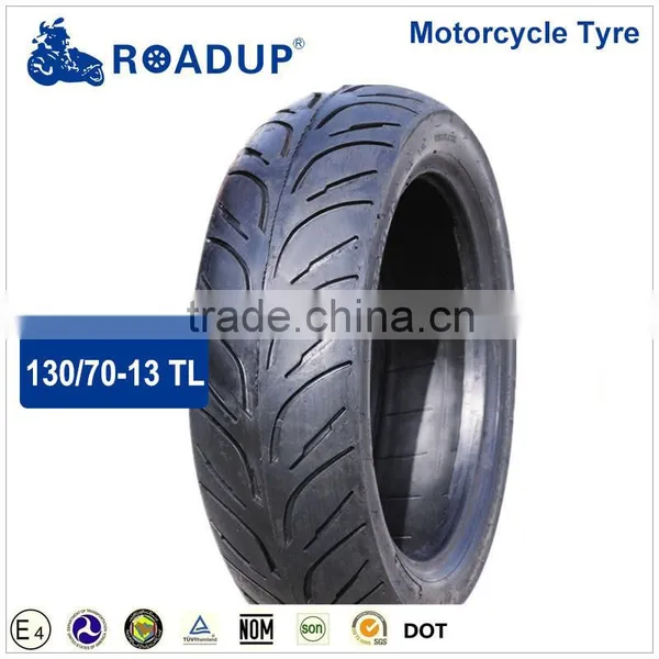 Three Wheel Motorcycle Scooter Tubeless Tire 130/70-12 130/70-13 6PR photo-2
