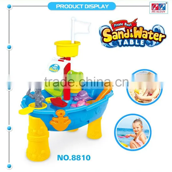 Luxury PP Pirate Boat Beach Sand Toy and Water Play Table photo-4
