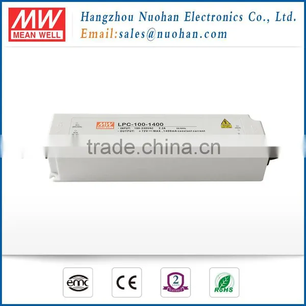 100w Waterproof Constant Current 1400ma Led Driver With IP67 photo-4