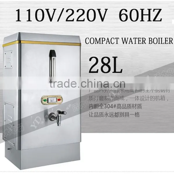 28L Water Boilers Commercial Stainless Steel Water Boilers 110v or 220v Electric Water Heater