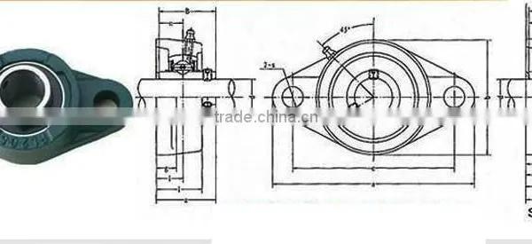 All Kinds of Bearing Fl212 Pillow Block Bearing Ucfl212 photo-6