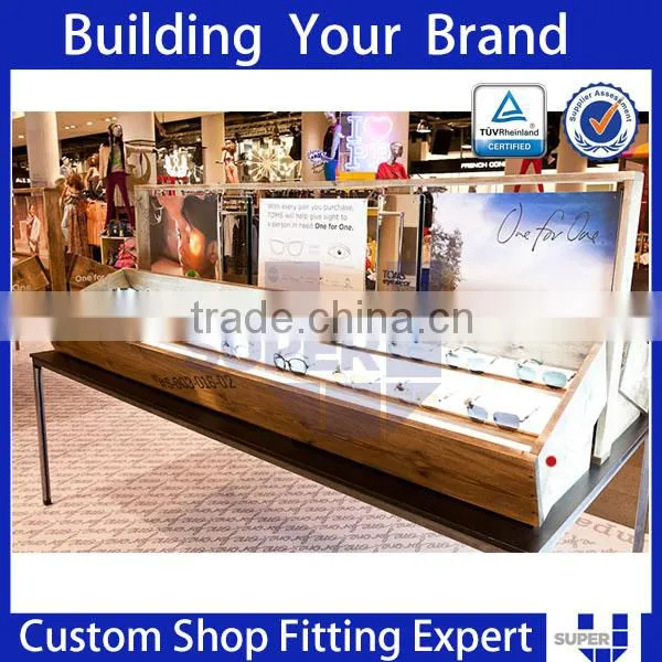 Tailor Made Wooden Decorative Retail Sunglass Store Fixtures photo-2