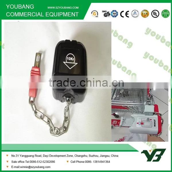 Supermarket Trolley Coin Lock photo-6