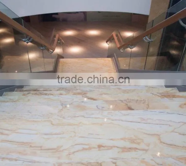 Natural Quarzite Slab - Golden Macauba photo-3
