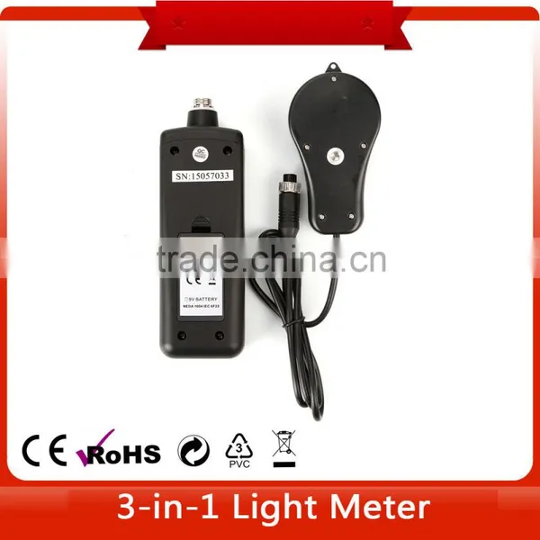 Digital Illuminance/Light Meter LX1330B , 0 - 200,000 Lux Luxmeter TL-601 photo-3