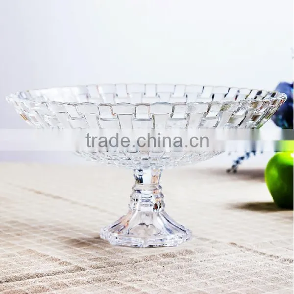High Quality Decorative Glass Plate Serving Platters Cup Cake Stands Western Wedding Quality Choice photo-2