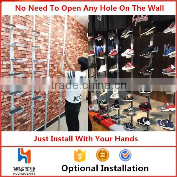 Huohua Modern Appearance High Quality Metal Folding Shoe Rack photo-3