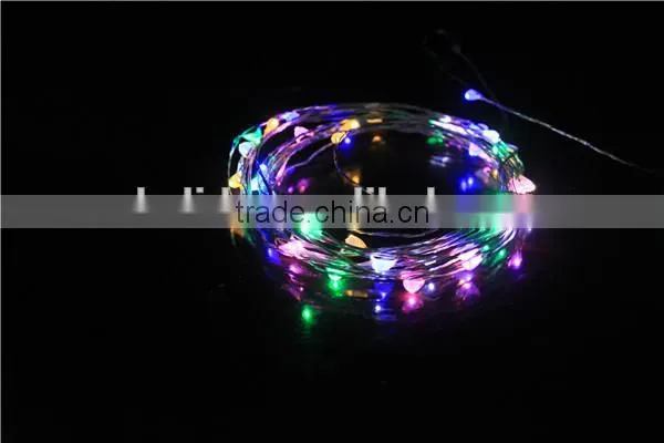 Colored Led Tree Starry Twinkling Starry Micro Ultra Thin Multifunction Copper Wire String Lights photo-2