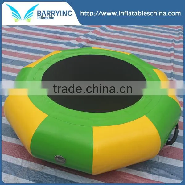 Summer Water Park Water Toys Equipment Air Bouncer Inflatable Trampoline for Sale photo-3