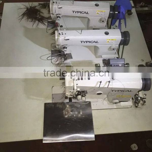 Glod Wheel Juki Three Head Hair Weaving Sewing Machine/hair Making Wig Machine photo-5