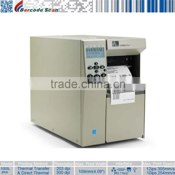 Label Printer Zebra Printer 105sl Plus Zebra Barcode Printer Quality Choice photo-3