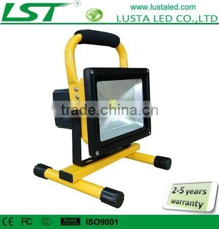 Work Light Rechargeable 20W 12V 24V Epistar Battery Power Cordless Flood Light IP65 Outdoor 20W LED Flood Light photo-3