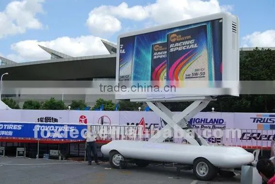 P10 Moving Truck Outdoor Led Display Screen