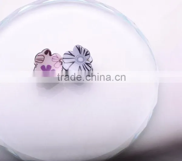 >>>2016 Top! YIWU T&J Fashion Korean Style Lady Kids Plastic Multicolor Women Small Hair Claw/ photo-4