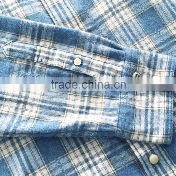 China Manufacture OEM Men Casual Check Shirts Mens Cotton Shirts photo-5