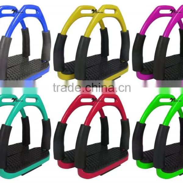 Horse Riding Flexi Safety Bendy Stirrup, Folding Stirrup Stainless Steel photo-3