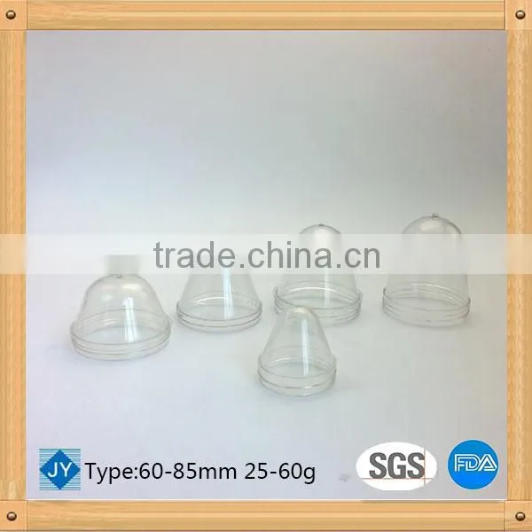6omm-85mm 25g-60g Pet Plastic Preform Wide Mouth Jar Bottle Container ...