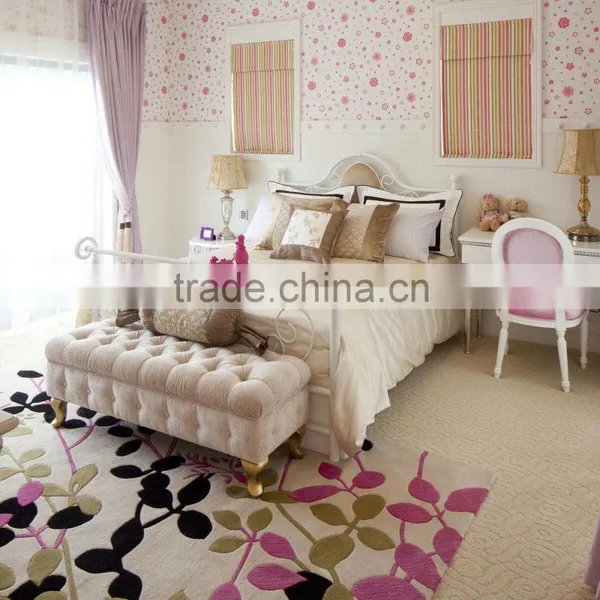 Cut Pile Wool Hand Tufted Carpet With Carved Pattern, Shenzhen Carpets photo-5