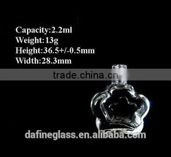 1.5-3ml Transparent Cosmetic Glass Nailpolish photo-4