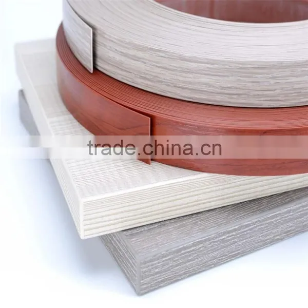 Pvc Edge Banding,plastic Edge Trim,re-glued Walnut Edge Banding photo-4